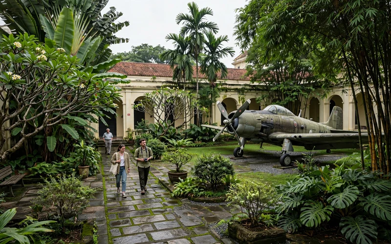 Front of the War Remnants Museum in Ho Chi Minh City (2)